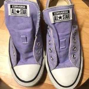 Converse lavender purple low tops / EUR Size 37.5